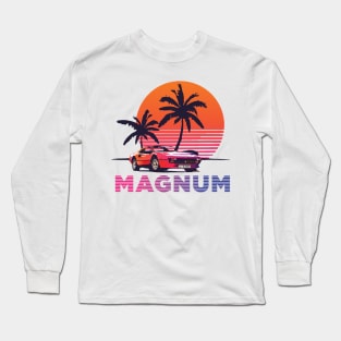 MAGNUM PI - RETRO Long Sleeve T-Shirt